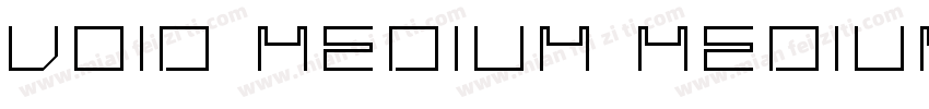 Void Medium Medium字体转换